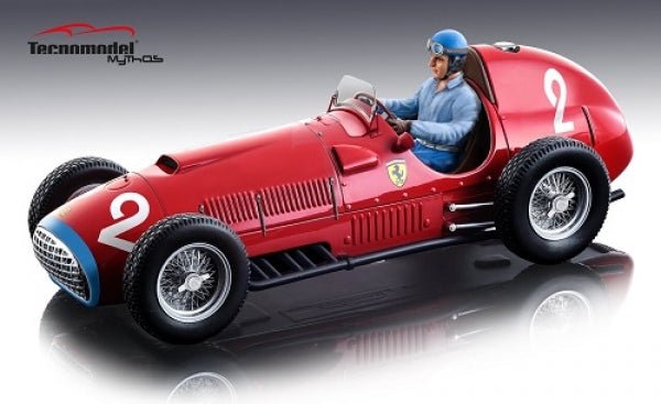 Tecnomodel Ferrari 375 F1 Winner Italy GP 1951 #2 Driven by: Alberto Ascari - with driver figure 1:18 Modell - Artexio