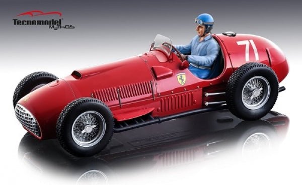 Tecnomodel Ferrari 375 F1 Winner Nürburgring GP 1951 #71 Driven by: Alberto Ascari - with driver figure 1:18 Modell - Artexio