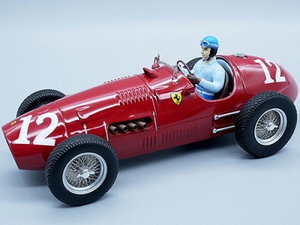 Tecnomodel Ferrari 500 F2 Winner GP Monza 1952 #12 Driven by: Alberto Ascari - with driver figure 1:18 Modell - Artexio