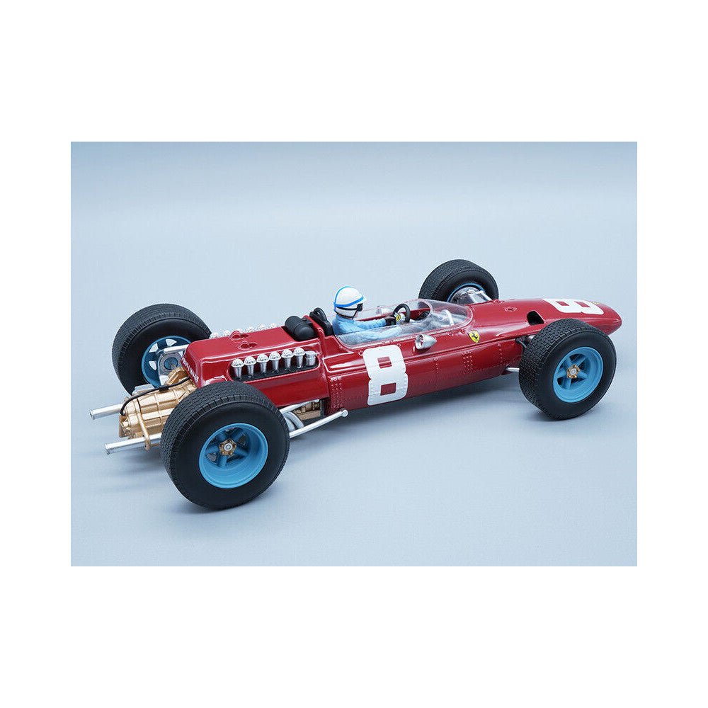 Tecnomodel Ferrari 512 F1 GP Italy 1965 #8 Driven by: John Surtees - with driver figure 1:18 Modell
