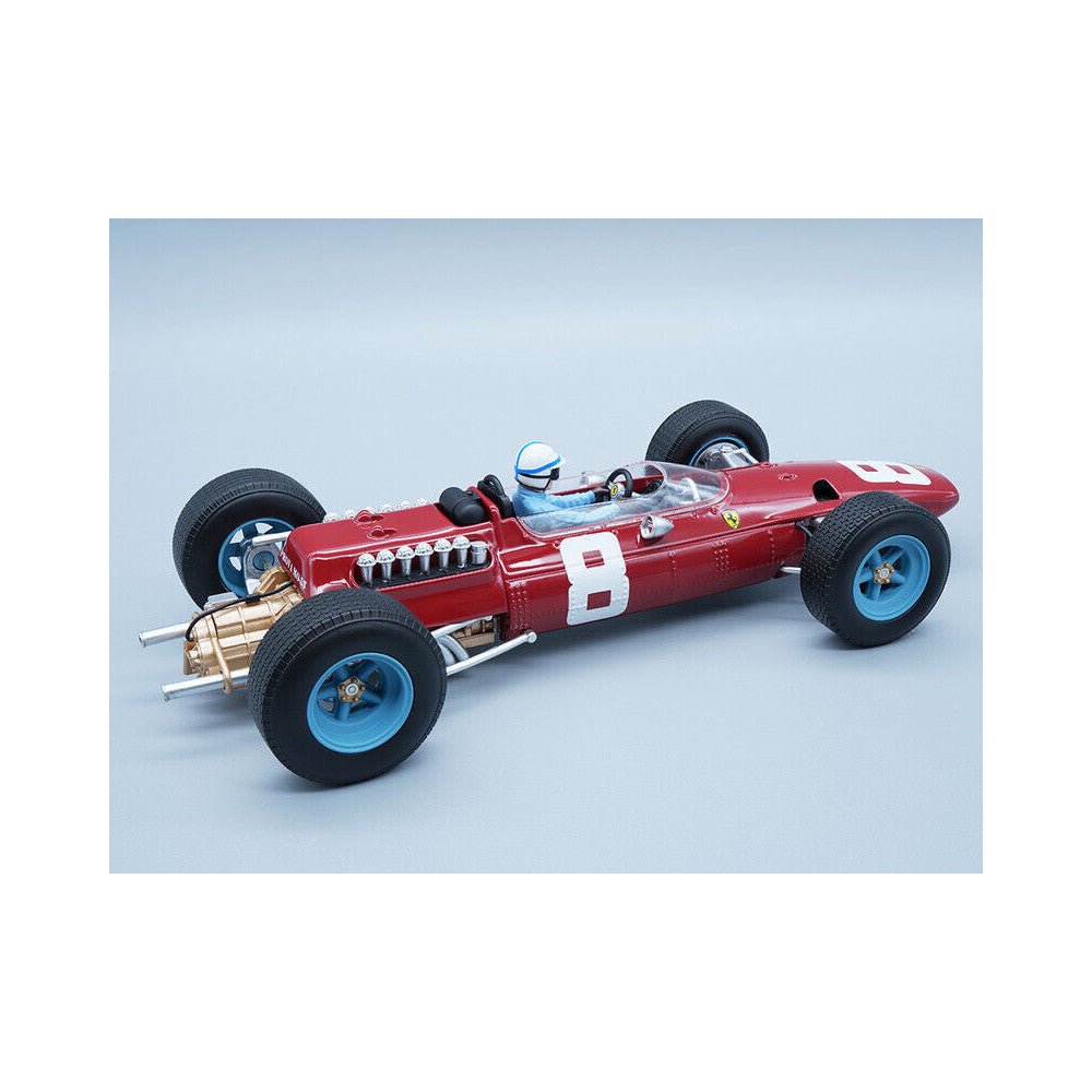 Tecnomodel Ferrari 512 F1 GP Italy 1965 #8 Driven by: John Surtees - with driver figure 1:18 Modell - Artexio