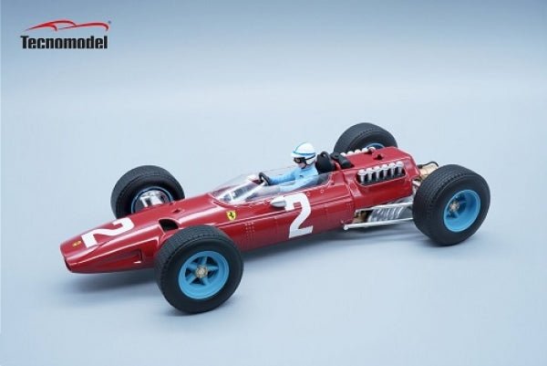 Tecnomodel Ferrari 512 F1 GP Zandvoort 1965 #2 Driven by: John Surtees - with driver figure 1:18 Modell - Artexio