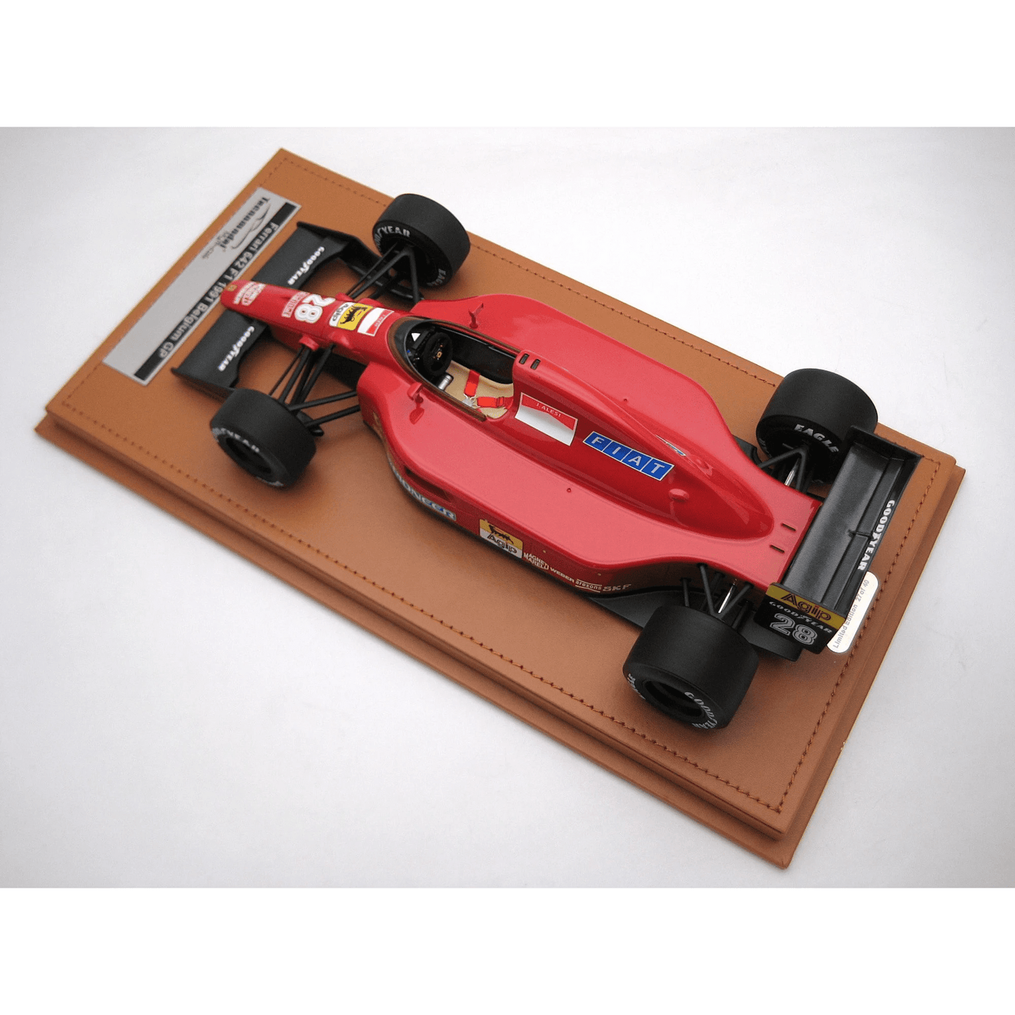 Tecnomodel Ferrari 642 F1 28 Belgium GP Spa 1991 Jean Alesi 1:18 Modell