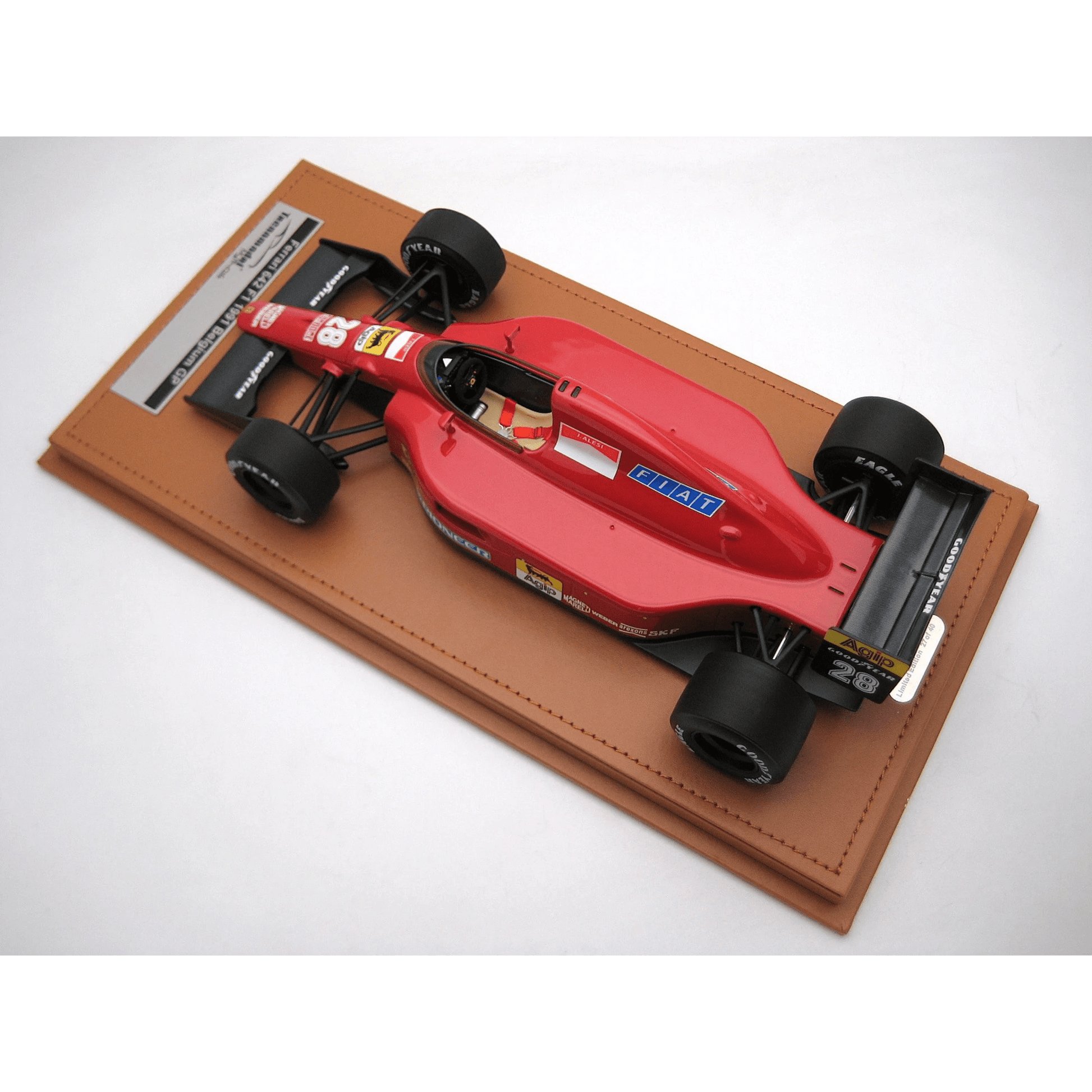 Tecnomodel Ferrari 642 F1 28 Belgium GP Spa 1991 Jean Alesi 1:18 Modell