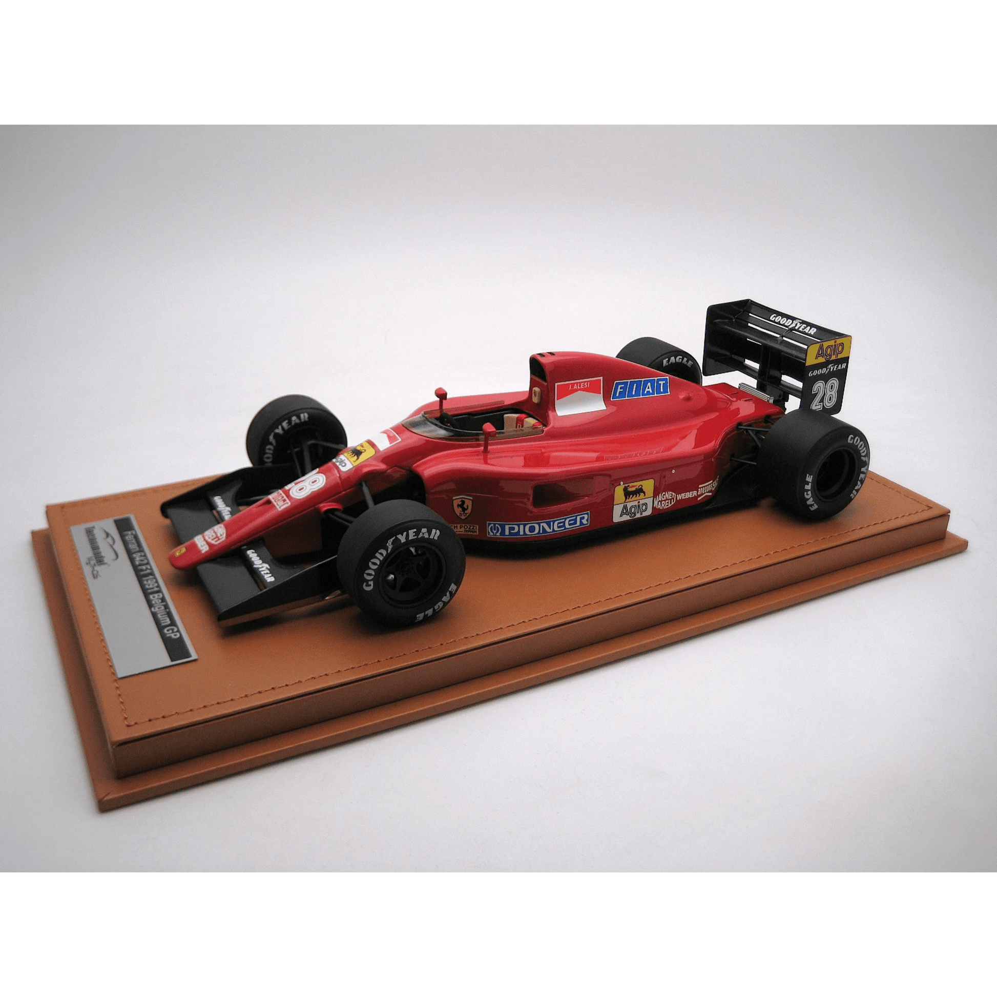 Tecnomodel Ferrari 642 F1 28 Belgium GP Spa 1991 Jean Alesi 1:18 Modell