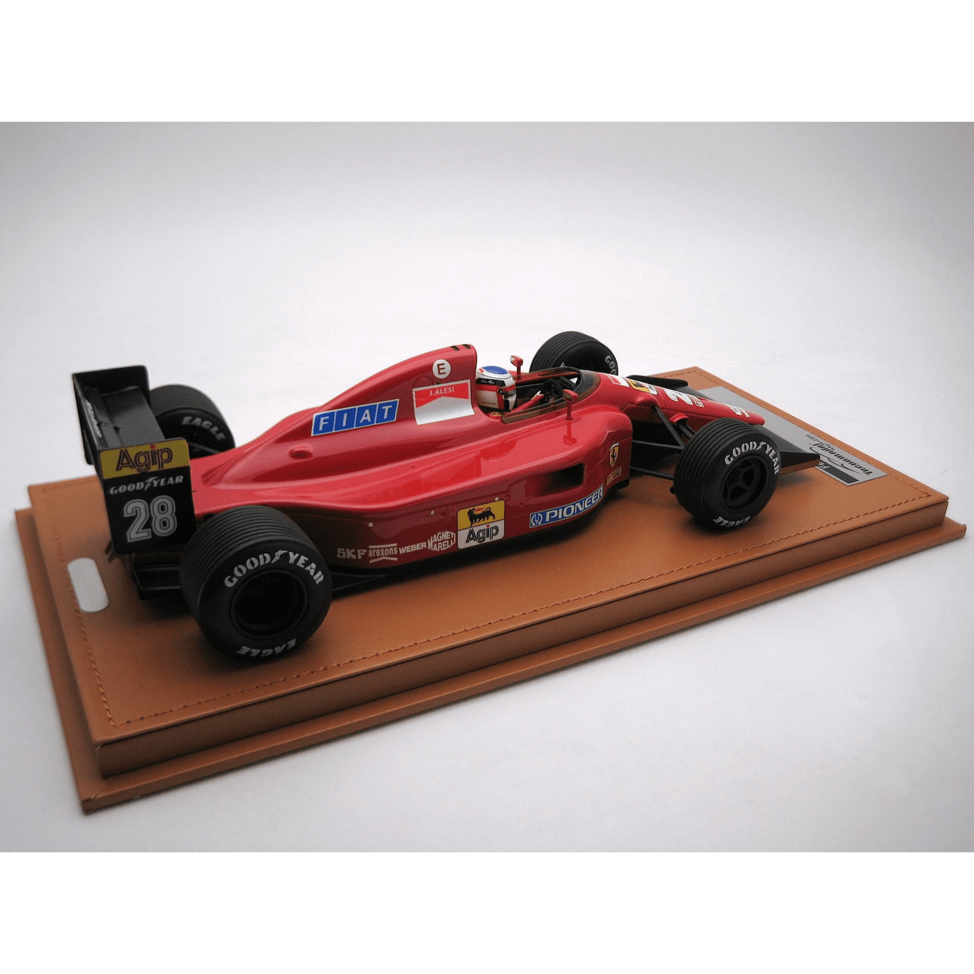 Tecnomodel Ferrari 642 F1 28 British GP Silverstone 1991 Jean Alesi (Rain Tyres) 1:18 Modell