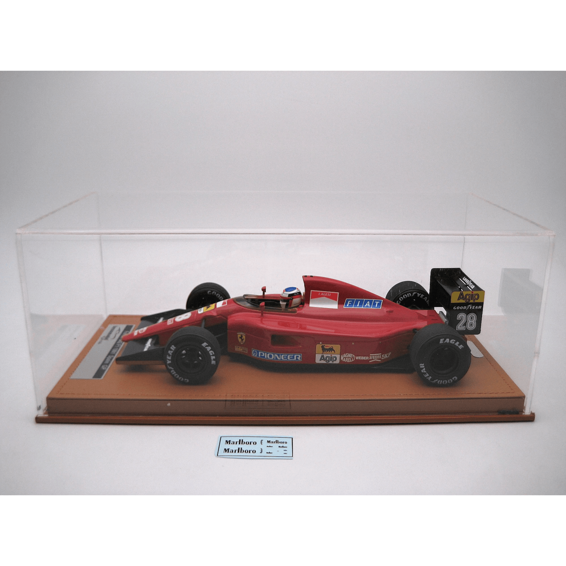 Tecnomodel Ferrari 642 F1 28 British GP Silverstone 1991 Jean Alesi (Rain Tyres) 1:18 Modell