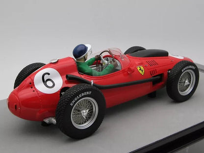 Tecnomodel Ferrari Dino 246 F1 GP Marocco 1958 #6 Driven by: Mike Hawthorn - with driver figure 1:18 Modell - Artexio