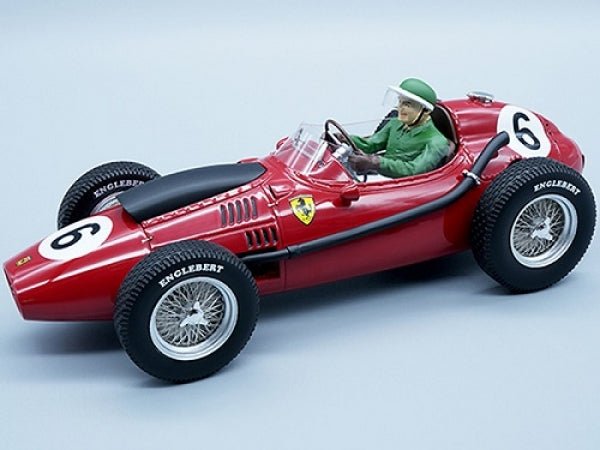 Tecnomodel Ferrari Dino 246 F1 GP Marocco 1958 #6 Driven by: Mike Hawthorn - with driver figure 1:18 Modell