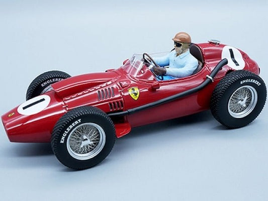 Tecnomodel Ferrari Dino 246 F1 Winner GP England 1958 #1 Driven by: Peter Collins - with driver figure 1:18 Modell - Artexio