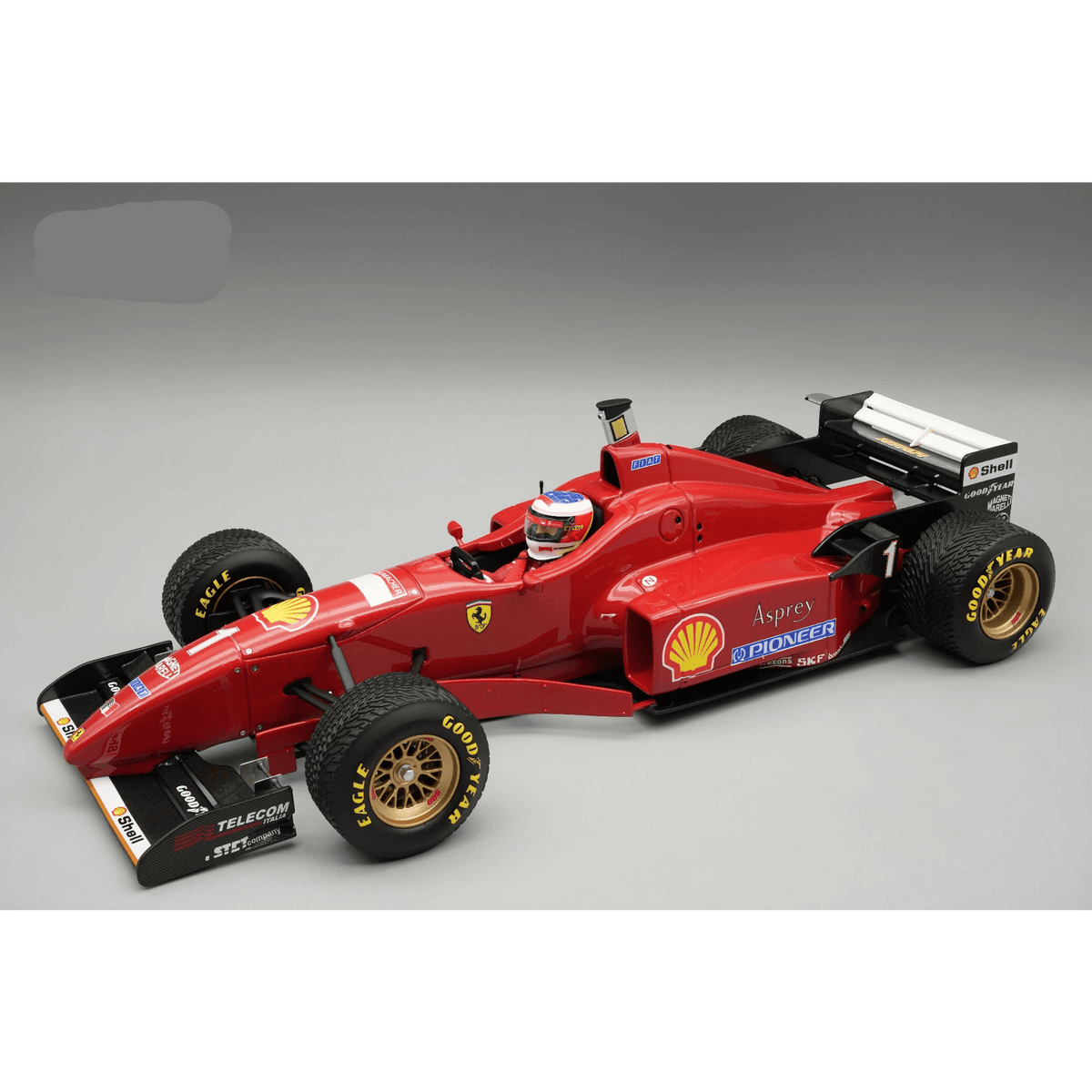 Tecnomodel Ferrari F310 #1 Spain GP 1996 Michael Schumacher (Rain Tyres) 1:18 Modell
