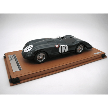 Tecnomodel Jaguar C-Type Longtail 24h Le Mans 1952 #17 Driven by: S.Moss, P.Walker 1:18 model