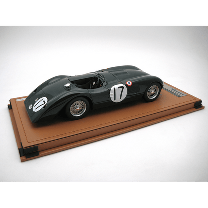 Tecnomodel Jaguar C-Type Longtail 24h Le Mans 1952 #17 Driven by: S.Moss, P.Walker 1:18 model