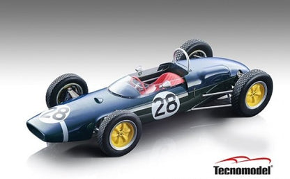 Tecnomodel Lotus 21 Climax 1961 #28 Italian GP Driven by: Stirling Moss 1:18 Modell - Artexio