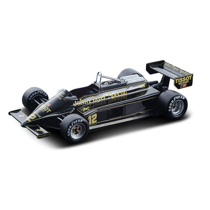 Tecnomodel Lotus 87 Cosworth V8 F1 JPS Las Vegas GP 1981 #12 Driven by Nigel Mansell 1:18 Modell - Artexio