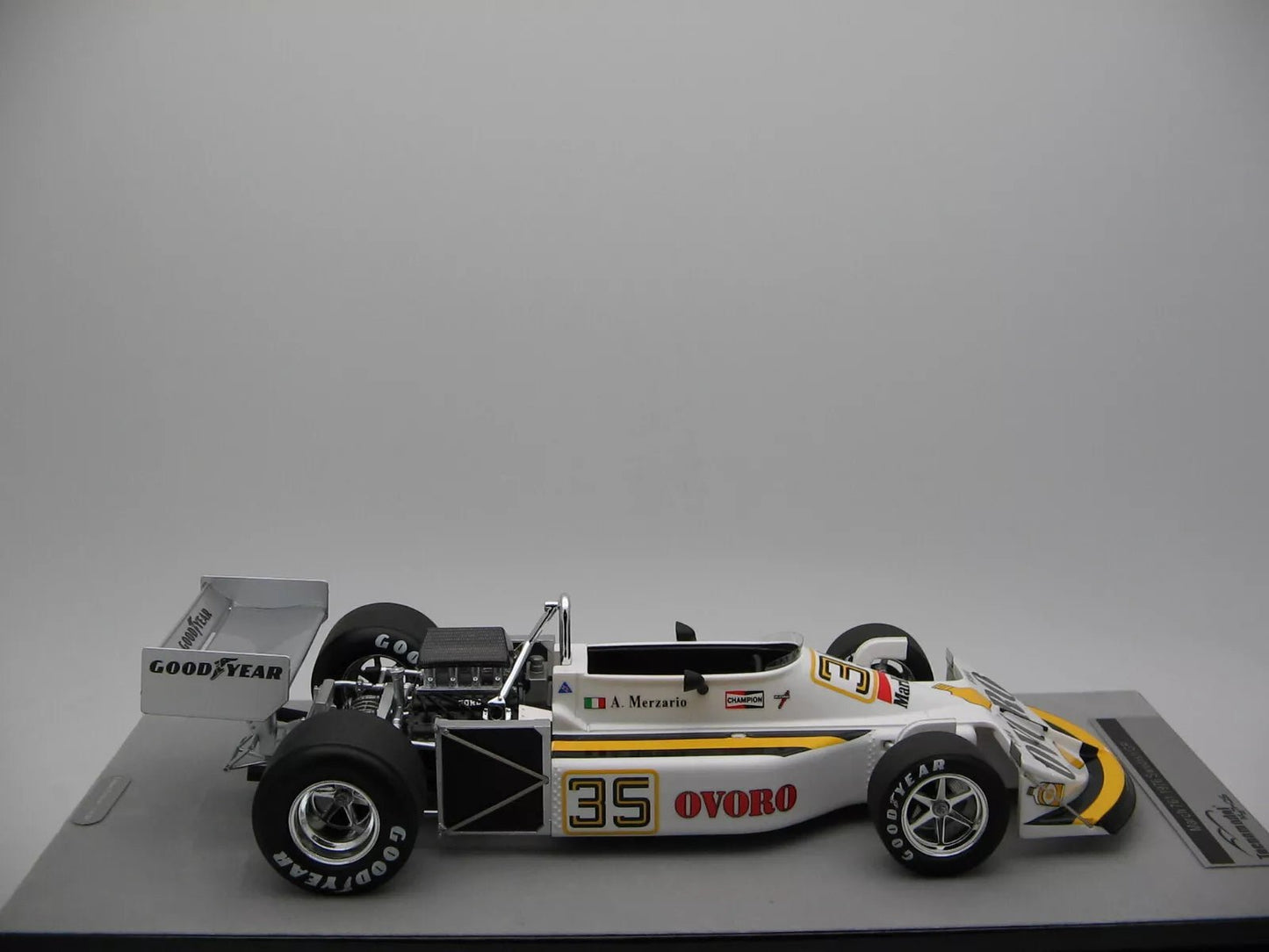 Tecnomodel March 761 1976 Swedish GP #35 Driven by: Arturo Merzario 1:18 Modell - Artexio