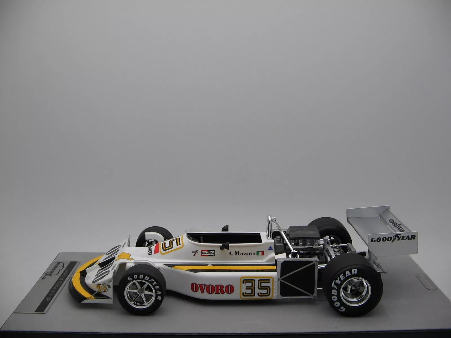 Tecnomodel March 761 1976 Swedish GP #35 Driven by: Arturo Merzario 1:18 Modell - Artexio