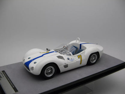 Tecnomodel Maserati Birdcage Tipo 61 #7 Winner Cuba Havana GP 1960 Driven by: Stirling Moss 1:18 Modell - Artexio