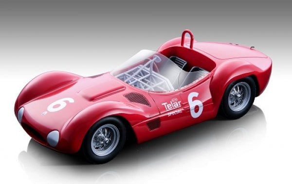 Tecnomodel Maserati Birdcage Tipo 61 Winner Meadowdale GP 1961 Driven by: Roger Penske 1:18 Modell - Artexio