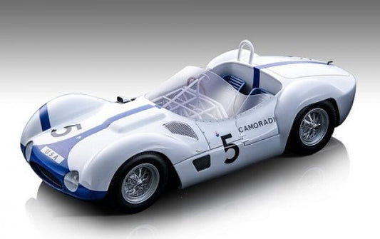 Tecnomodel Maserati Birdcage Tipo 61 Winner Nürburgring GP 1960 Driven by: Stirling Moss, Dan Gurney 1:18 Modell - Artexio