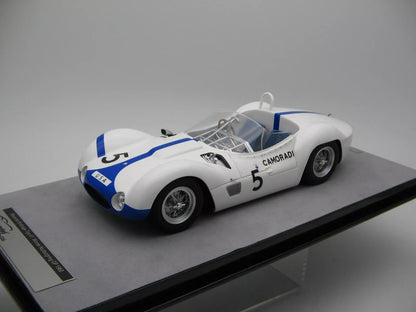 Tecnomodel Maserati Birdcage Tipo 61 Winner Nürburgring GP 1960 Driven by: Stirling Moss, Dan Gurney 1:18 Modell - Artexio