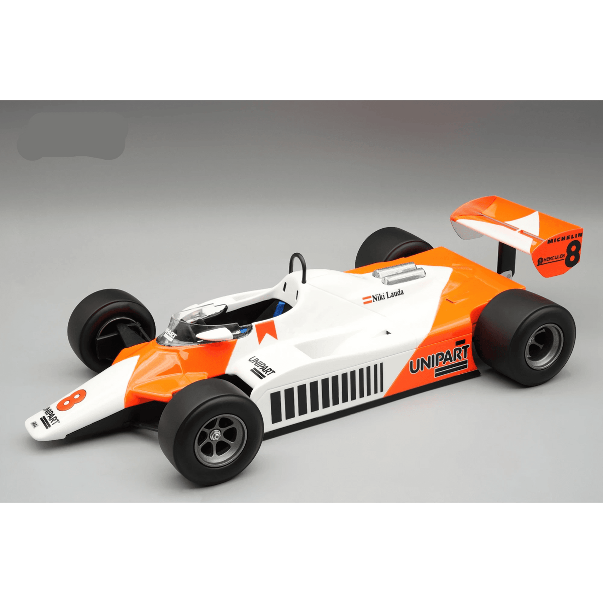Tecnomodel McLaren MP4/1B #8 Winner British GP Brands Hatch 1982 Niki Lauda 1:18 Modell