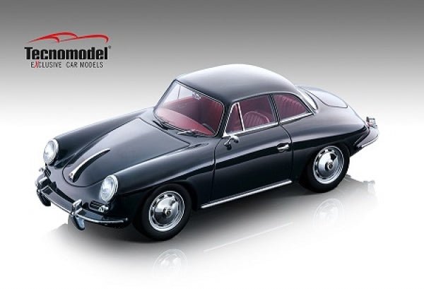 Tecnomodel Porsche 356 Karmann Hardtop 1961 - Dark Grey 1:18 Modell - Artexio