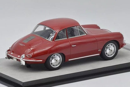 Tecnomodel Porsche 356 Karmann Hardtop 1961 - Gloss Red 1:18 Modell - Artexio