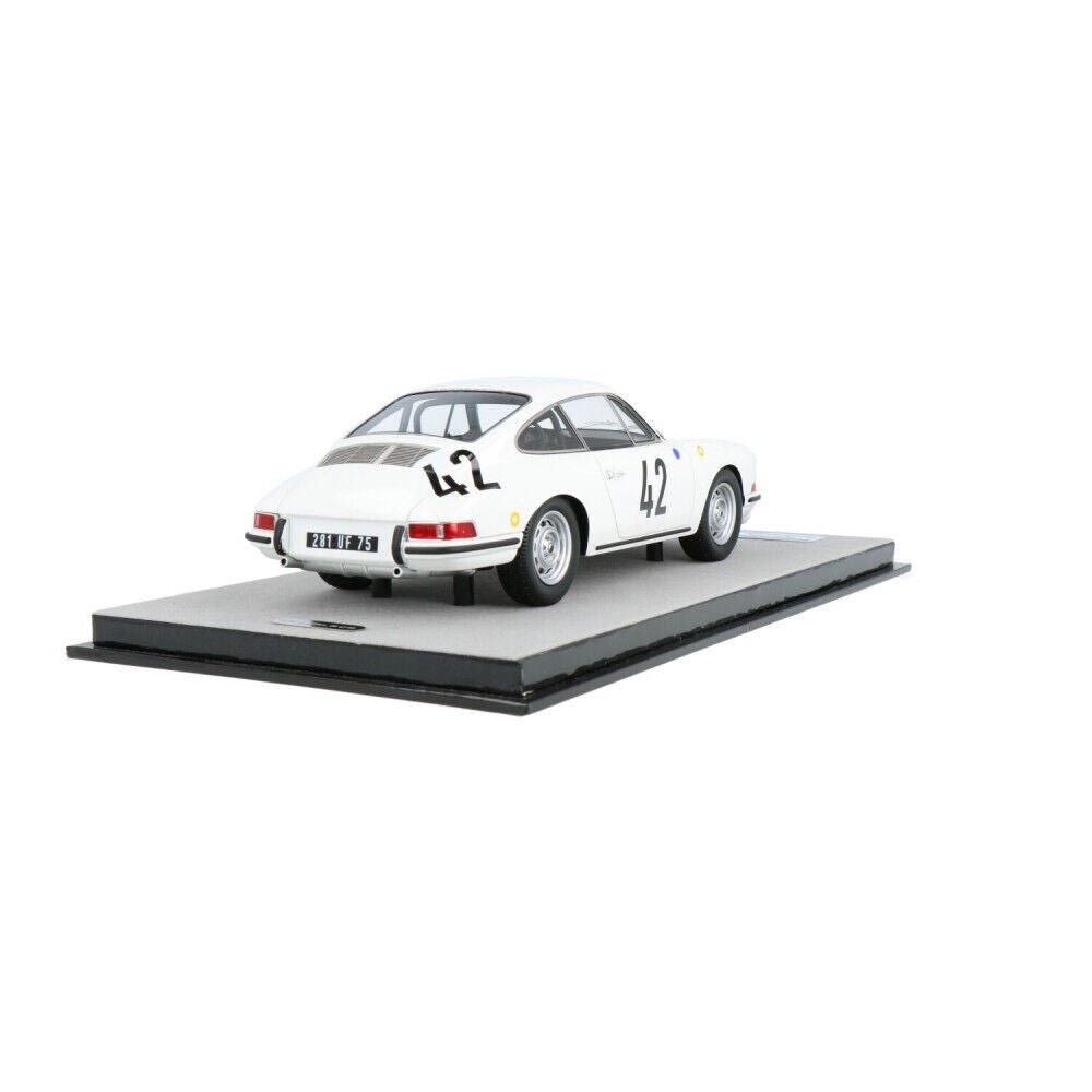 Tecnomodel Porsche 911 S 1967 24h Le Mans #42 Driven by: Robert Buchet/Herbert Linge 1:18 Modell - Artexio