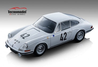 Tecnomodel Porsche 911 S 1967 24h Le Mans #42 Driven by: Robert Buchet/Herbert Linge 1:18 Modell - Artexio