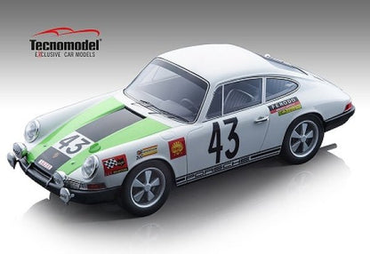 Tecnomodel Porsche 911 T Le Mans 1968 Driven by: Jean - Pierre Gaban/Roger Vanderschrick 1:18 Modell - Artexio