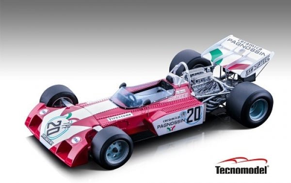 Tecnomodel Surtees TS9B Cosworth V8 F1 Argentina GP 1972 #20 Driven by: Andrea de Adamich 1:18 Modell - Artexio