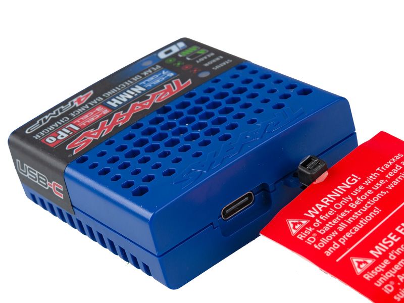 Traxxas 4-Amp USB-C Multi Lader 40W (NiMh/LiPo) mit ID Akkuerkennung