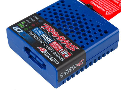 Traxxas 4-Amp USB-C Multi Lader 40W (NiMh/LiPo) mit ID Akkuerkennung