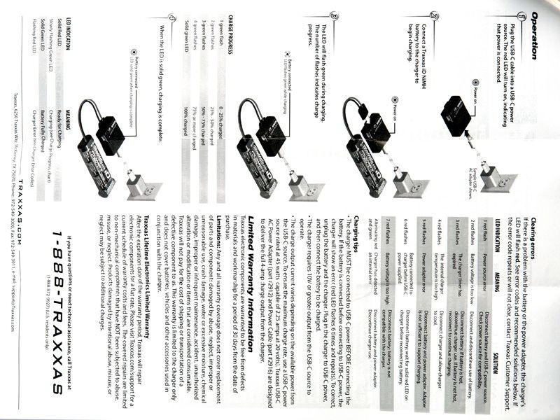 Traxxas 4-Amp USB-C Multi Lader 45W (NiMh) mit ID Akkuerkennung