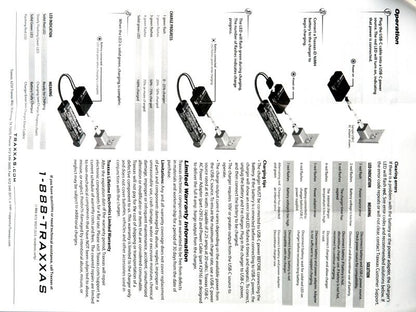 Traxxas 4-Amp USB-C Multi Lader 45W (NiMh) mit ID Akkuerkennung