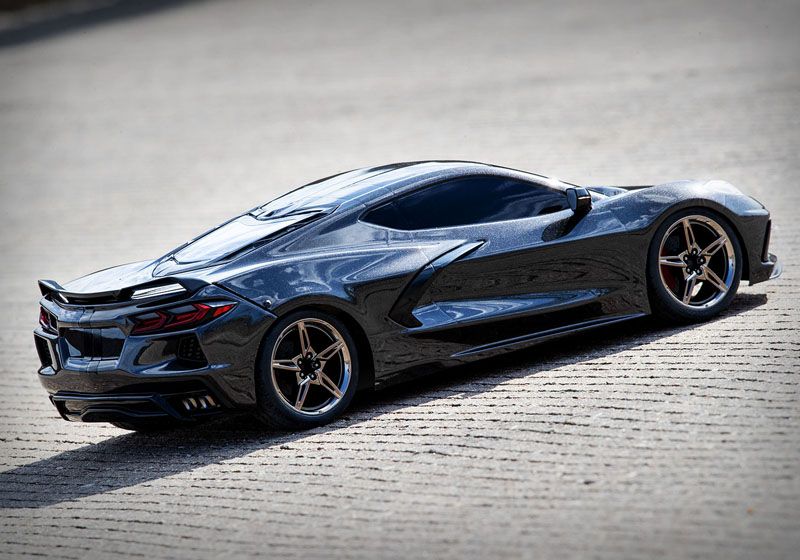 Traxxas 4-TEC 3.0 Chevrolet Corvette Stingray schwarz 1:10 RTR Brushed LED ohne Akku/Lader_Artexio