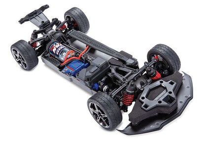 Traxxas 4-TEC 3.0 Chevrolet Corvette Stingray schwarz 1:10 RTR Brushed LED ohne Akku/Lader_Artexio