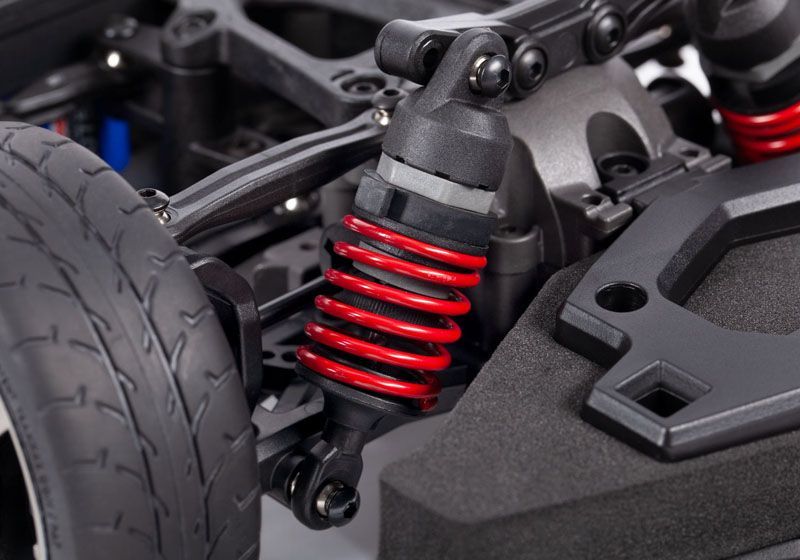 Traxxas 4-TEC 3.0 Chevrolet Corvette Stingray schwarz 1:10 RTR Brushed LED ohne Akku/Lader_Artexio