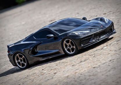 Traxxas 4-TEC 3.0 Chevrolet Corvette Stingray schwarz 1:10 RTR Brushed LED ohne Akku/Lader_Artexio