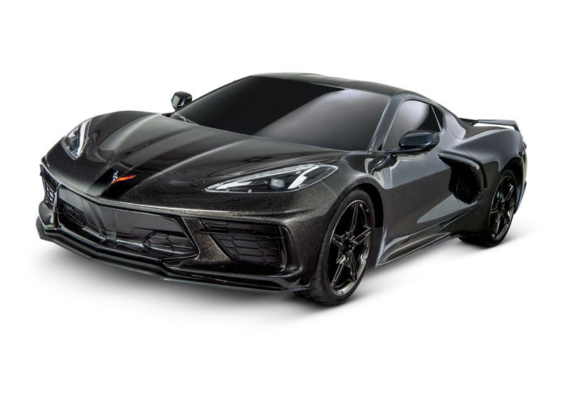 Traxxas 4-TEC 3.0 Chevrolet Corvette Stingray schwarz 1:10 RTR Brushed LED ohne Akku/Lader_Artexio