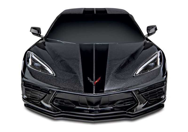 Traxxas 4-TEC 3.0 Chevrolet Corvette Stingray schwarz 1:10 RTR Brushed LED ohne Akku/Lader_Artexio