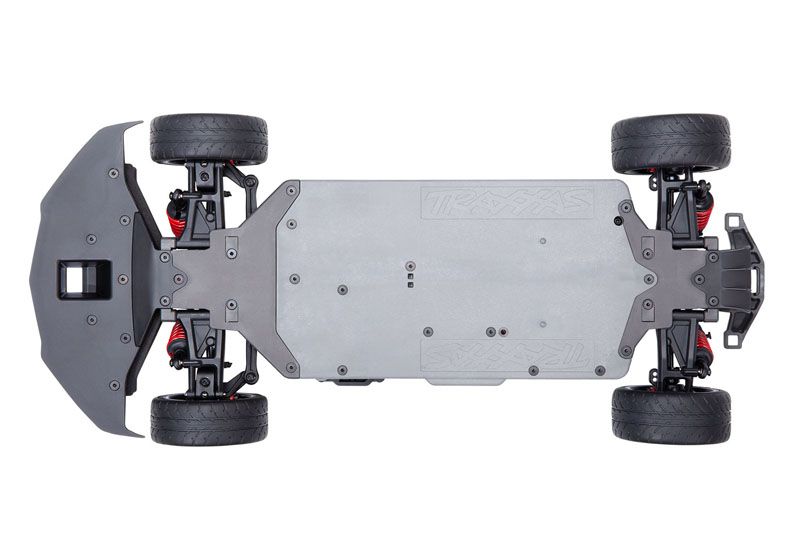 Traxxas 4-TEC 3.0 Chevrolet Corvette Stingray silber 1:10 RTR Brushed LED ohne Akku/Lader_Artexio