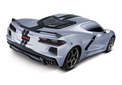 Traxxas 4-TEC 3.0 Chevrolet Corvette Stingray silber 1:10 RTR Brushed LED ohne Akku/Lader_Artexio