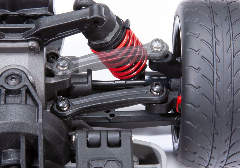 Traxxas 4-TEC 3.0 Chevrolet Corvette Stingray silber 1:10 RTR Brushed LED ohne Akku/Lader_Artexio