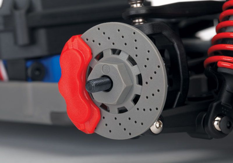 Traxxas 4-TEC 3.0 Chevrolet Corvette Stingray silber 1:10 RTR Brushed LED ohne Akku/Lader_Artexio