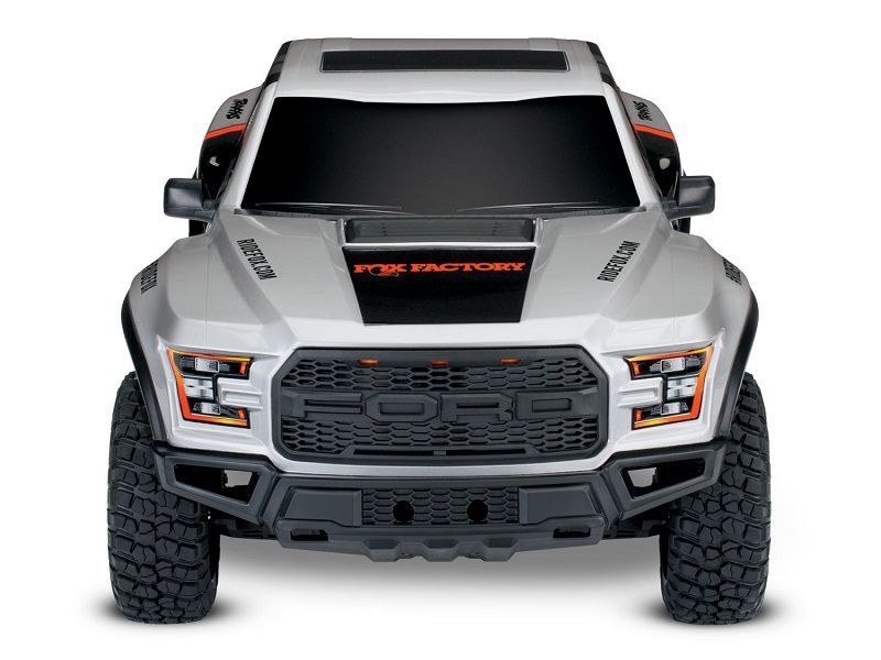 Traxxas Ford F-150 Raptor FOX 2WD Brushed RTR 1:10 Pickup Truck mit Akku + 4A USB/C-Lader