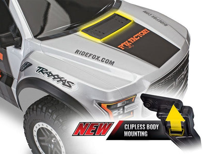 Traxxas Ford F-150 Raptor FOX 2WD Brushed RTR 1:10 Pickup Truck mit Akku + 4A USB/C-Lader