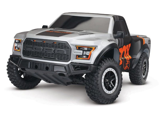 Traxxas Ford F-150 Raptor FOX 2WD Brushed RTR 1:10 Pickup Truck mit Akku + 4A USB/C-Lader