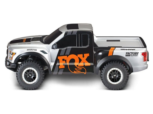 Traxxas Ford F-150 Raptor FOX 2WD Brushed RTR 1:10 Pickup Truck mit Akku + 4A USB/C-Lader